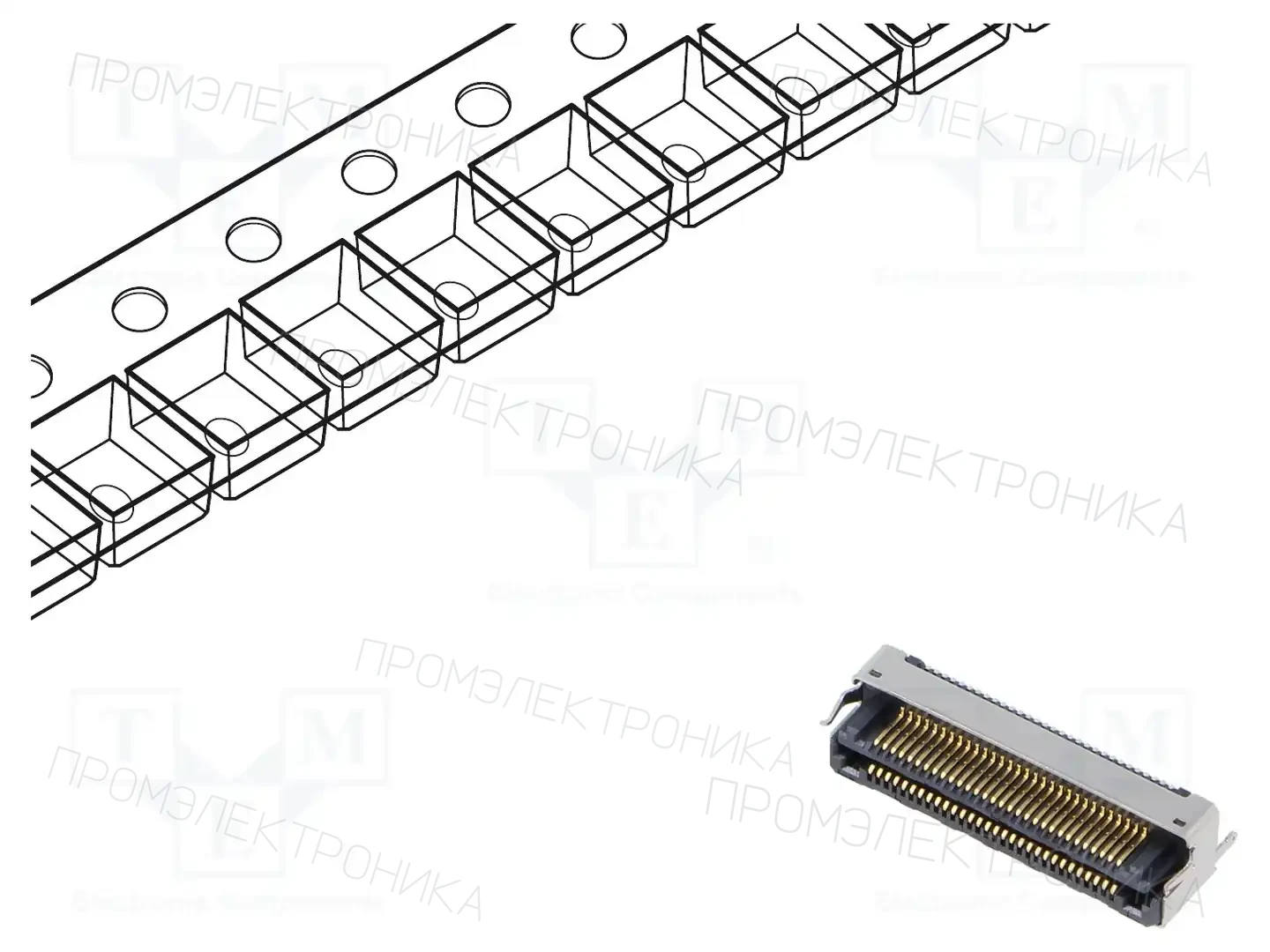 SAMTEC LSHM-130-04.0-L-DV-A-S-K-TR — Разъeмы пластина - пластина