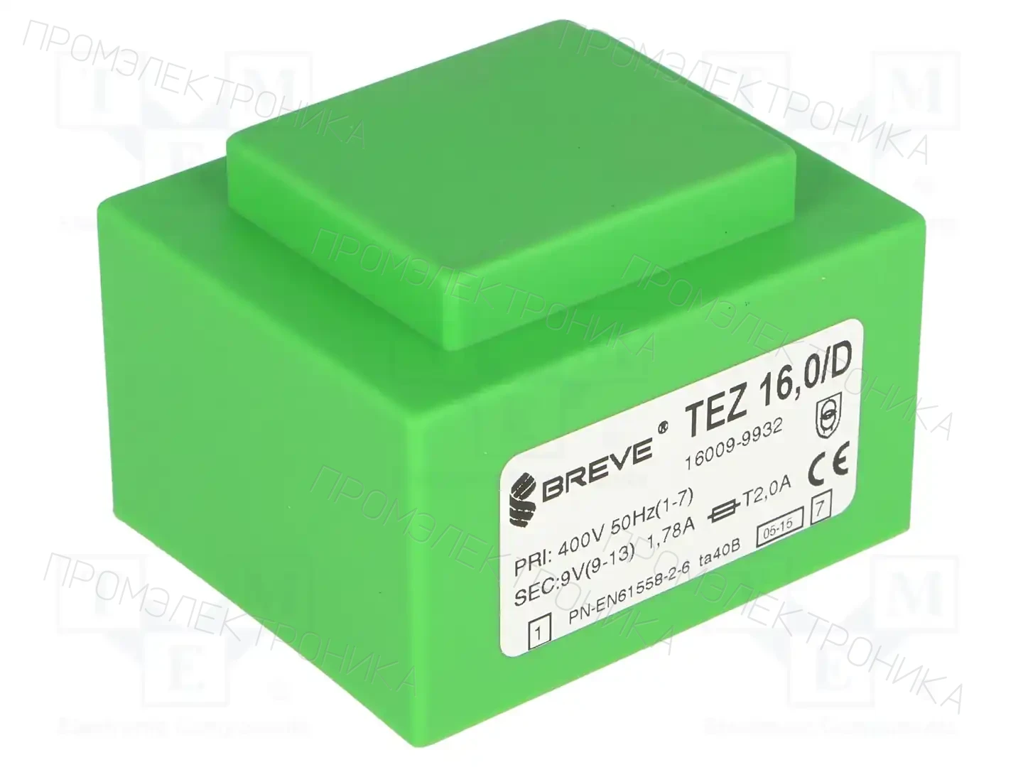 BREVE TUFVASSONS 16009-9932 — Трансформаторы PCB