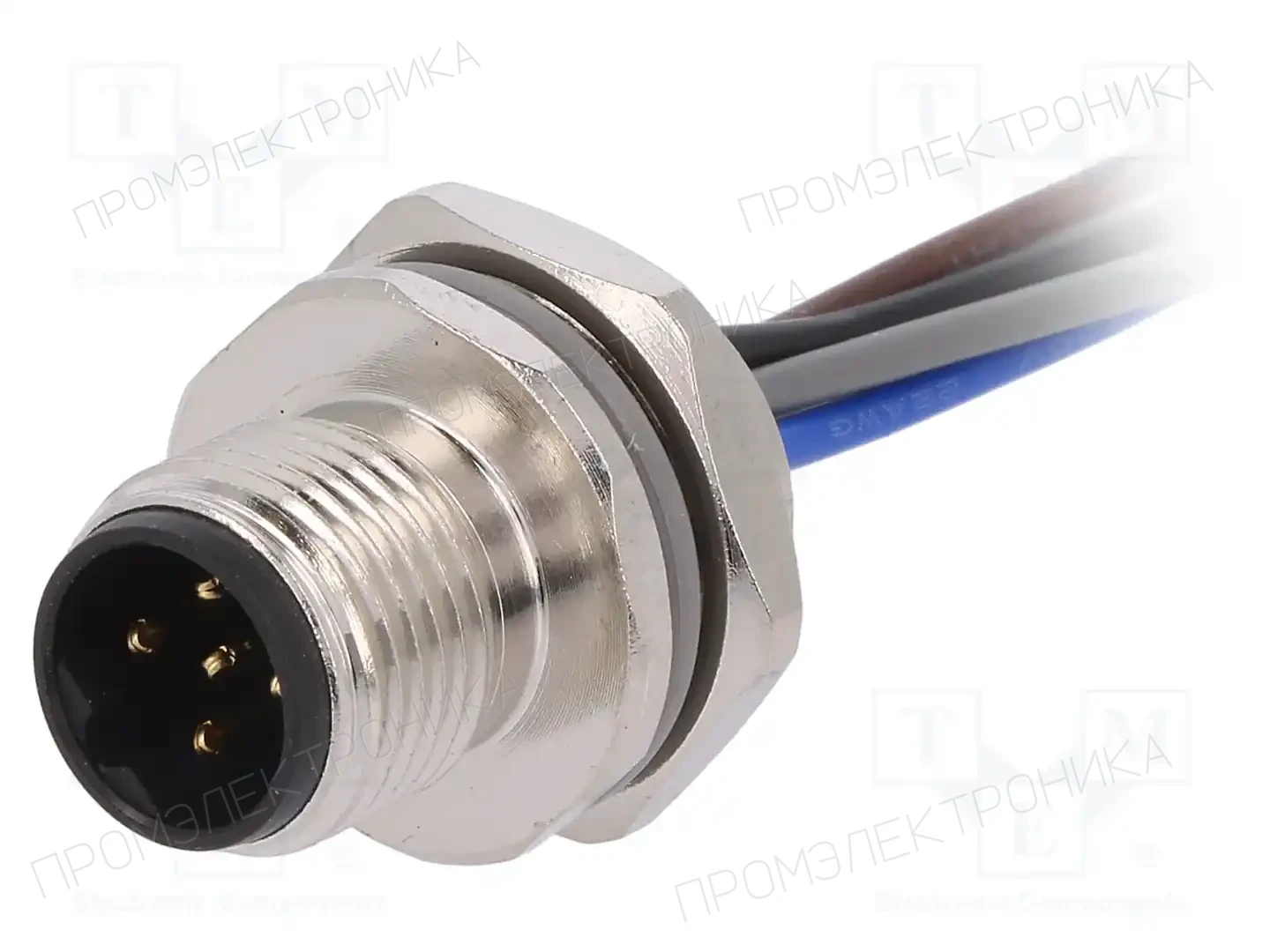 TE Connectivity T4171210405-001 — Вилки и гнезда M12