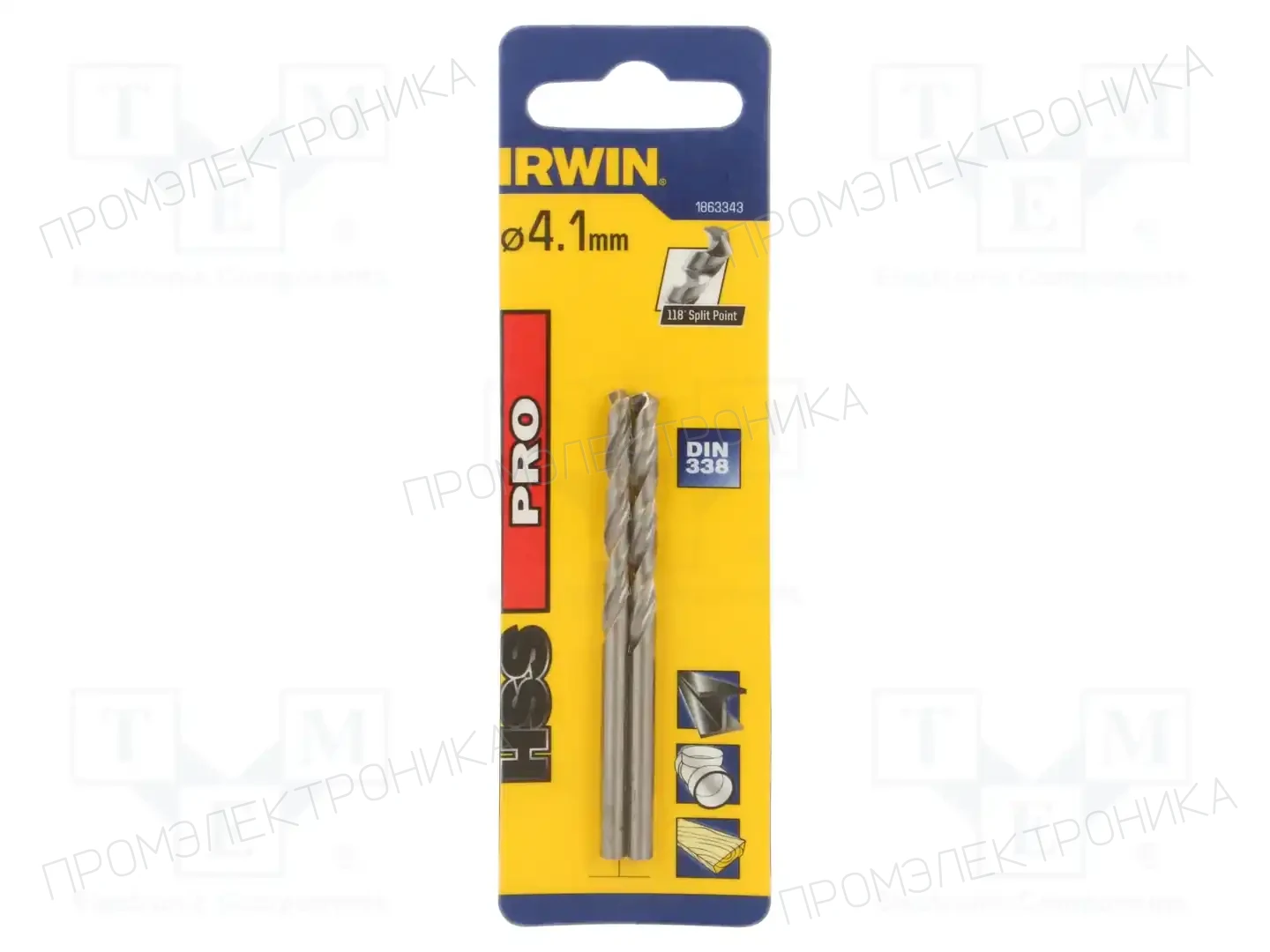 IRWIN 1863343 — Сверла по металлу