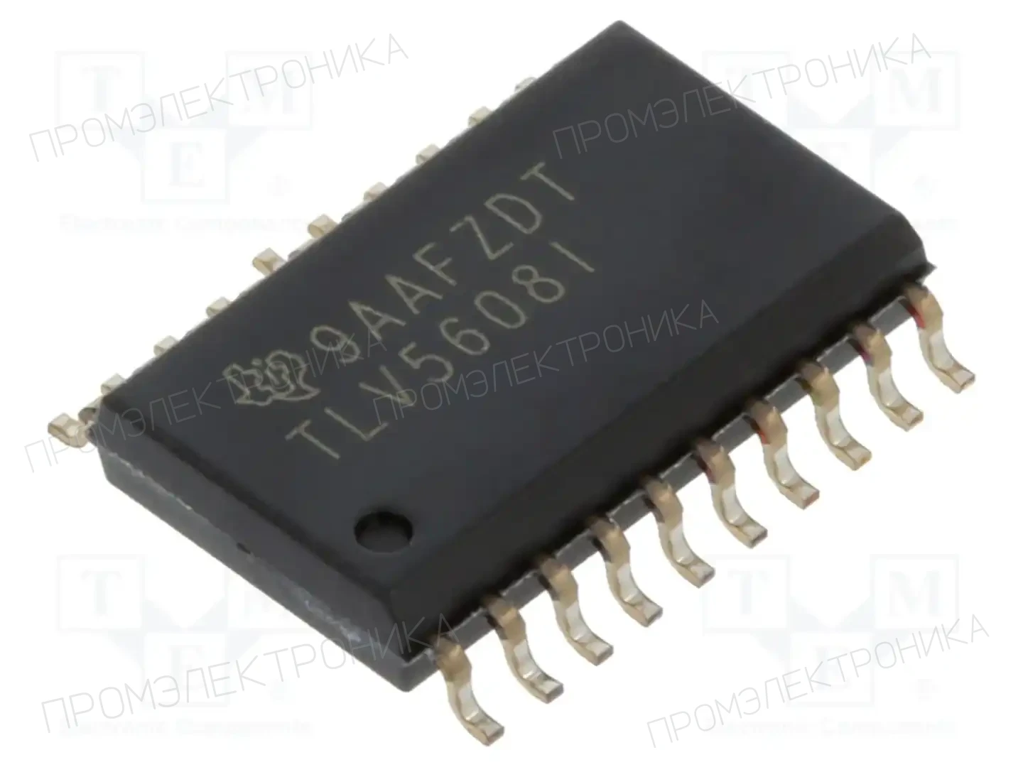 Texas Instruments TLV5608IDW — Преобразователи D/A - микросхемы