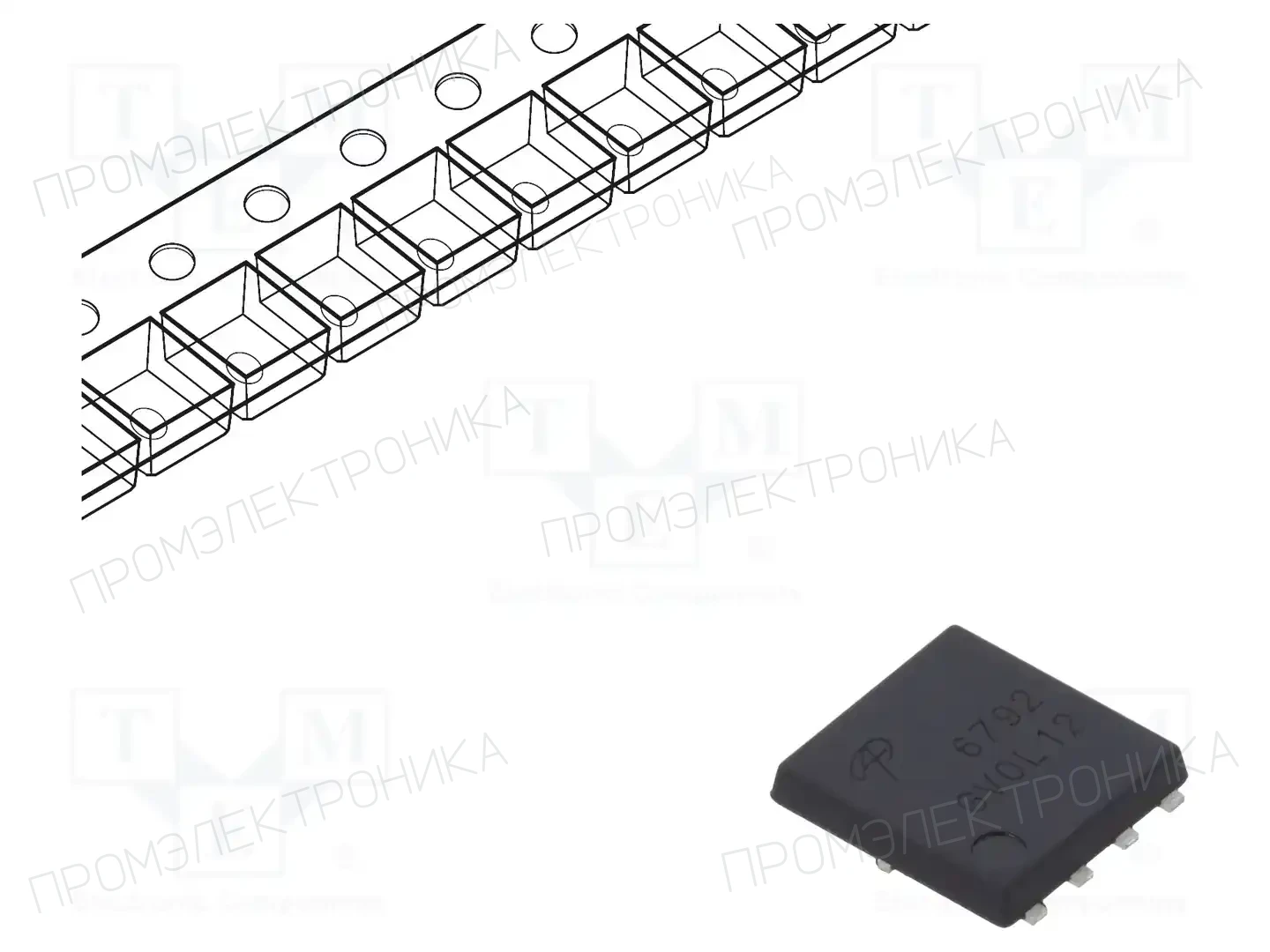 ALPHA & OMEGA SEMICONDUCTOR AON6792 — Транзисторы с каналом N SMD