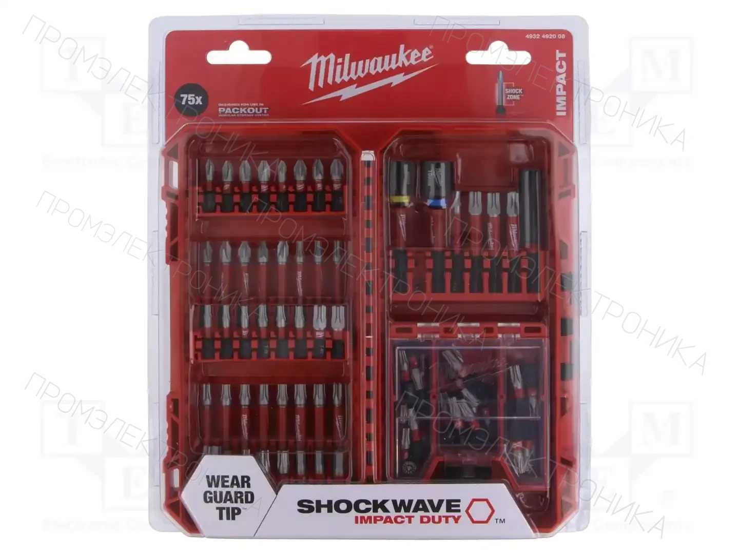 Milwaukee 4932492008 — Наборы наконечников к отверткам