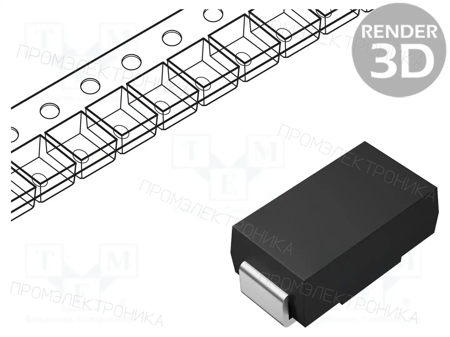 LUGUANG ELECTRONIC ES2DB — Универсальные диоды SMD