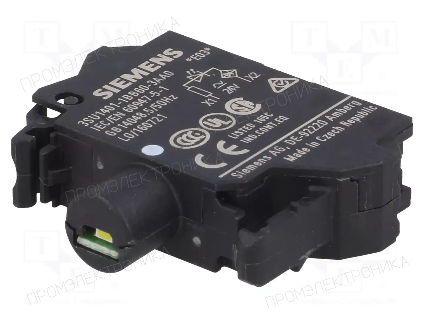SIEMENS 3SU1401-1BB60-3AA0 — Панельные аксессуары стандартные