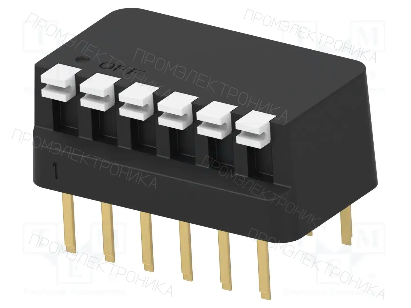 TE Connectivity 1-5435802-7 — Переключатели типа Dip-Switch