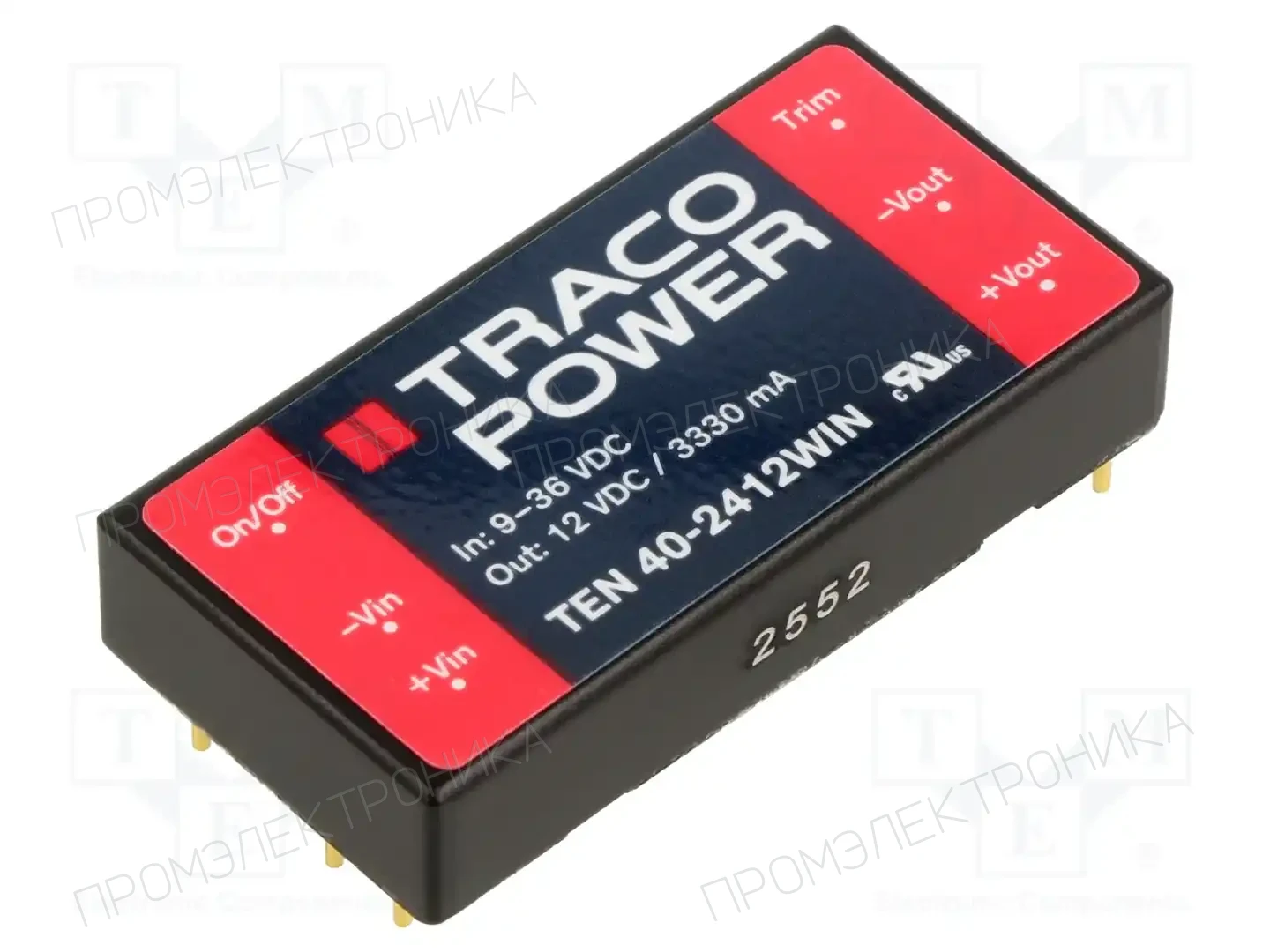 TRACO POWER TEN 40-2412WIN — Преобразователи DC/DC