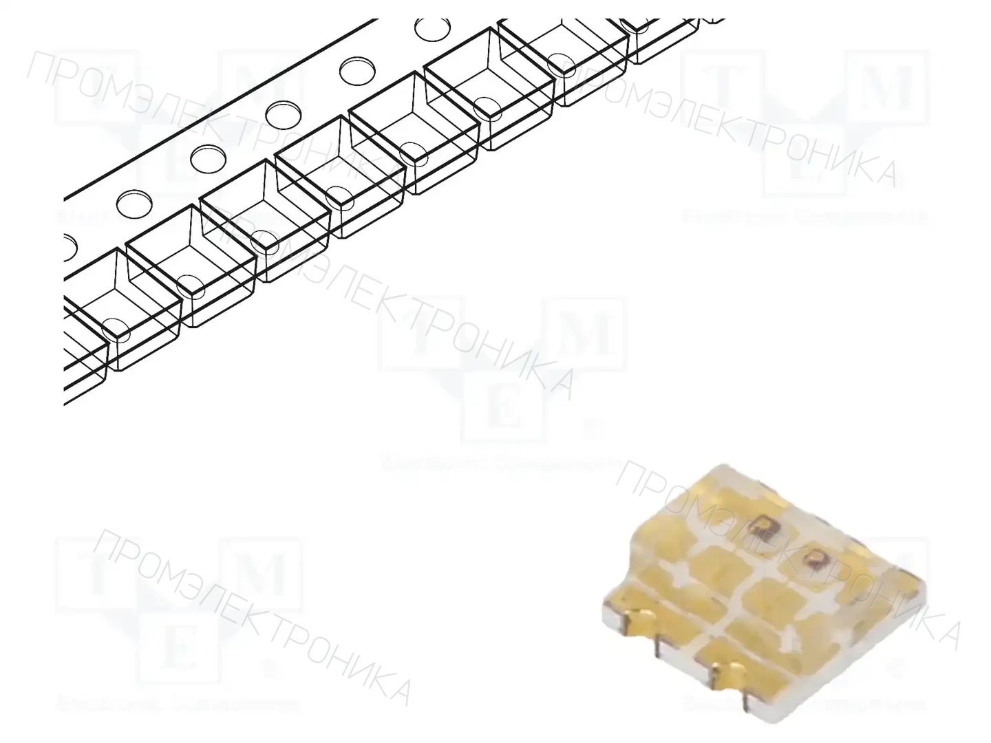 REFOND RF-P1S196TS-B52 — Светодиоды SMD цветные