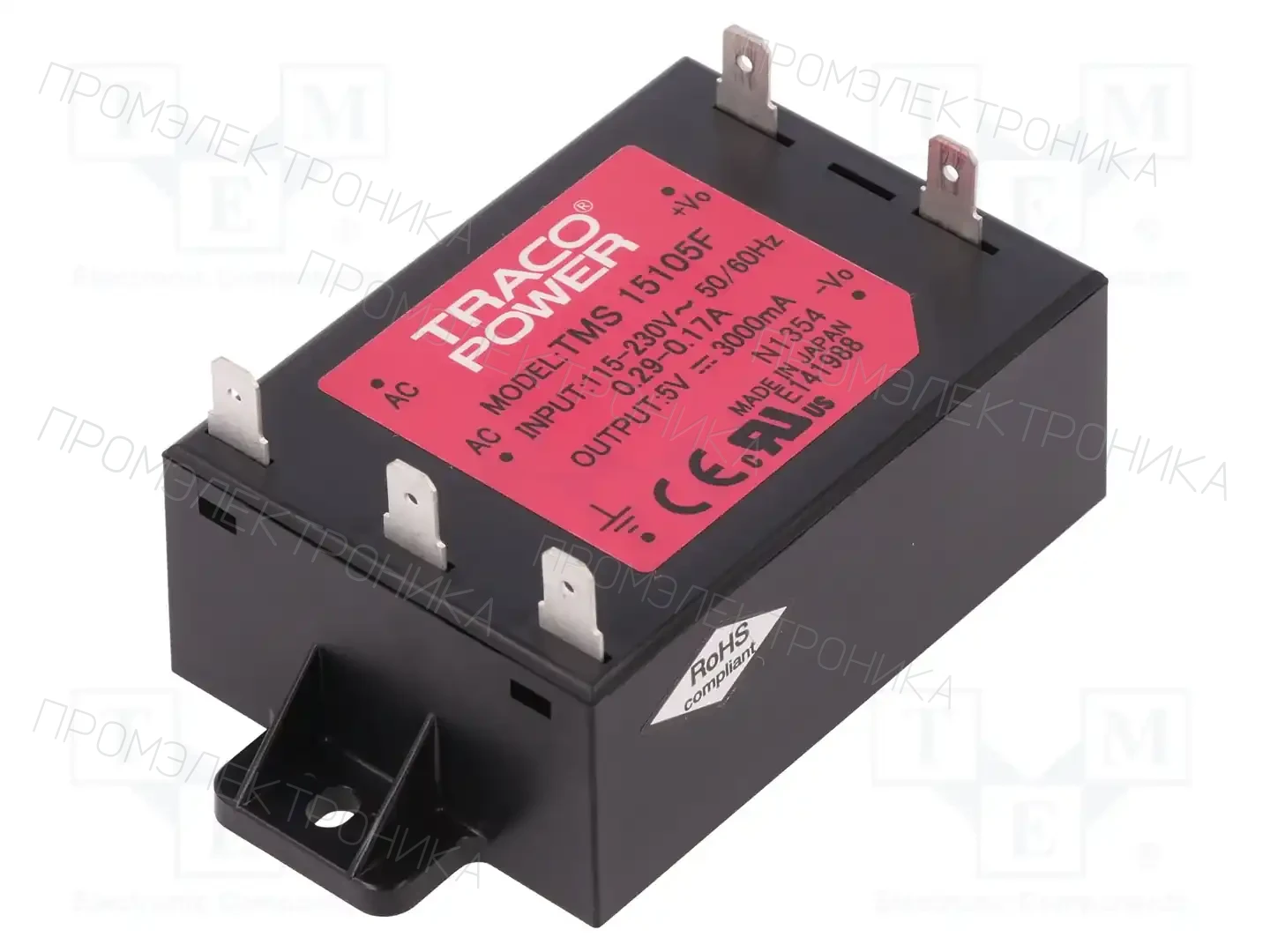 TRACO POWER TMS 15105F — Блоки питания для встраивания