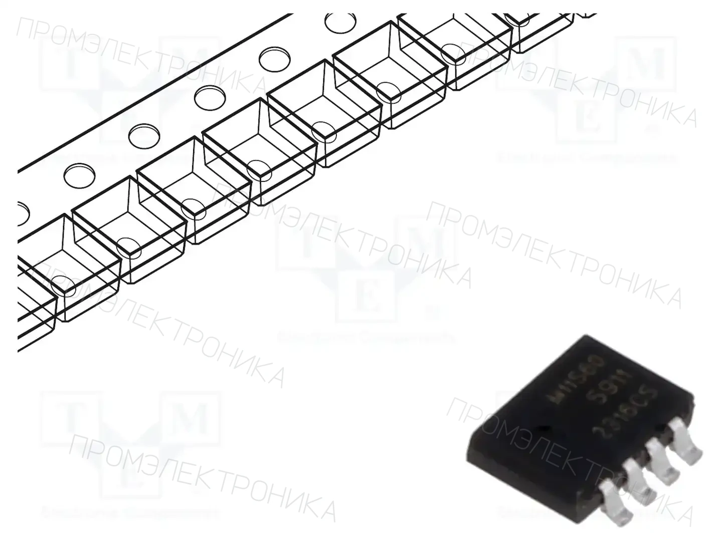 NEXPERIA PSMN011-60MSX — Транзисторы с каналом N SMD