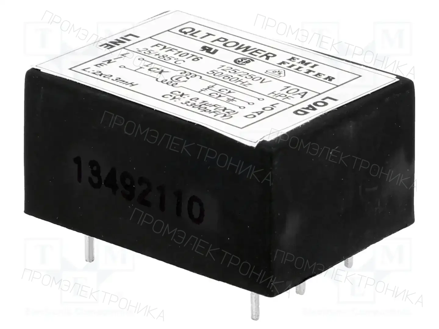 QLT POWER FYF10T6 — Противопомеховые фильтры THT