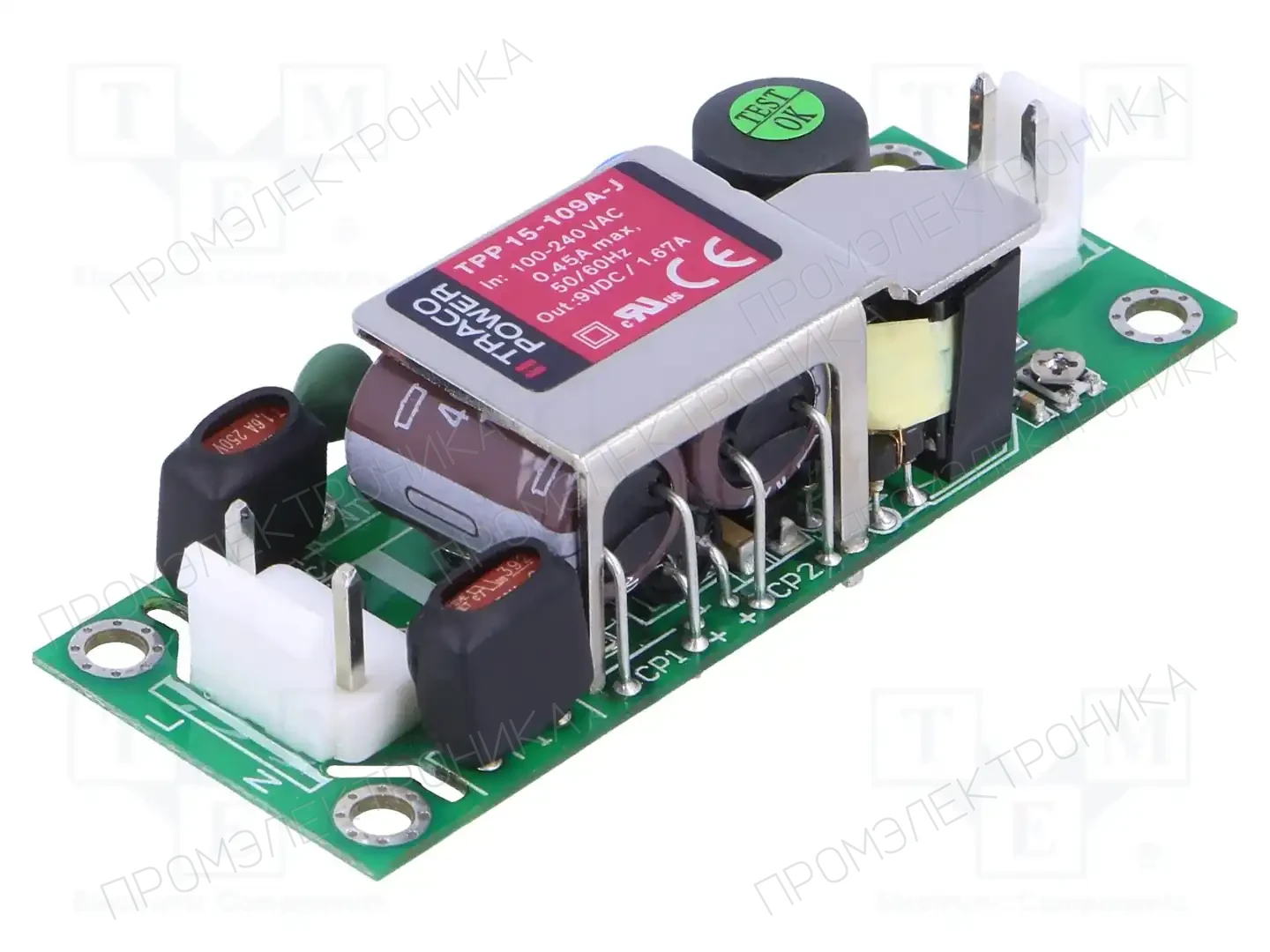 TRACO POWER TPP 15-109A-J — Открытые блоки питания