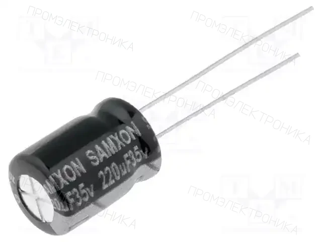 SAMXON EGT227M1VF12RRS0P — Конденсаторы электролитические THT