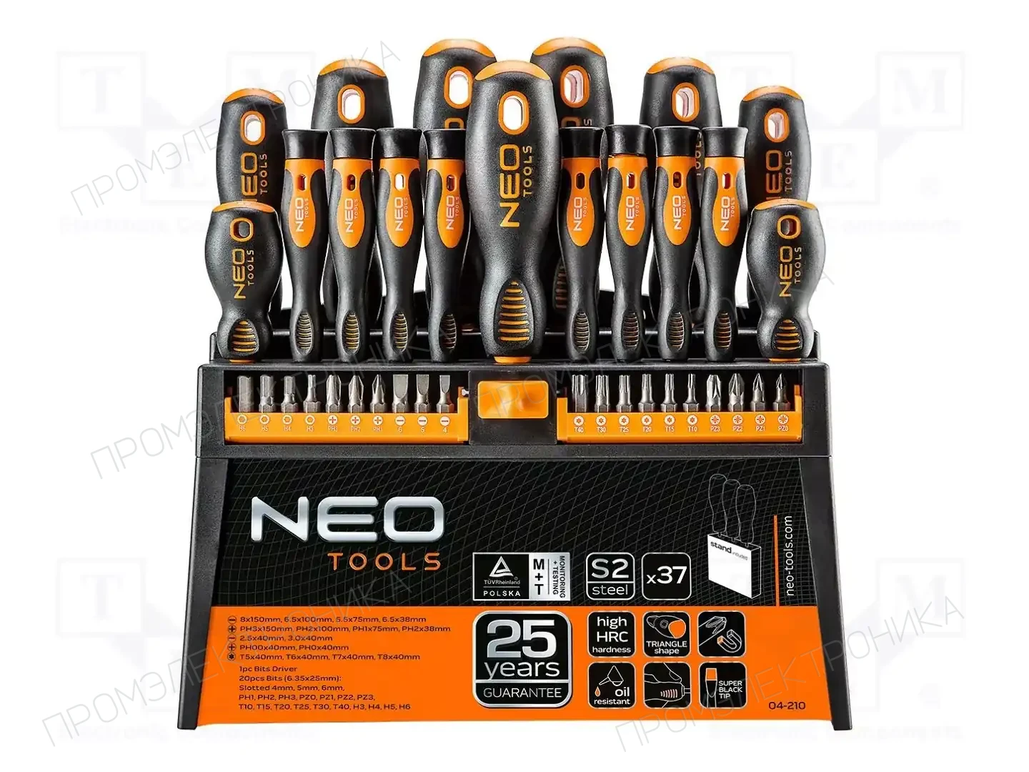 NEO TOOLS 04-210 — Наборы отверток