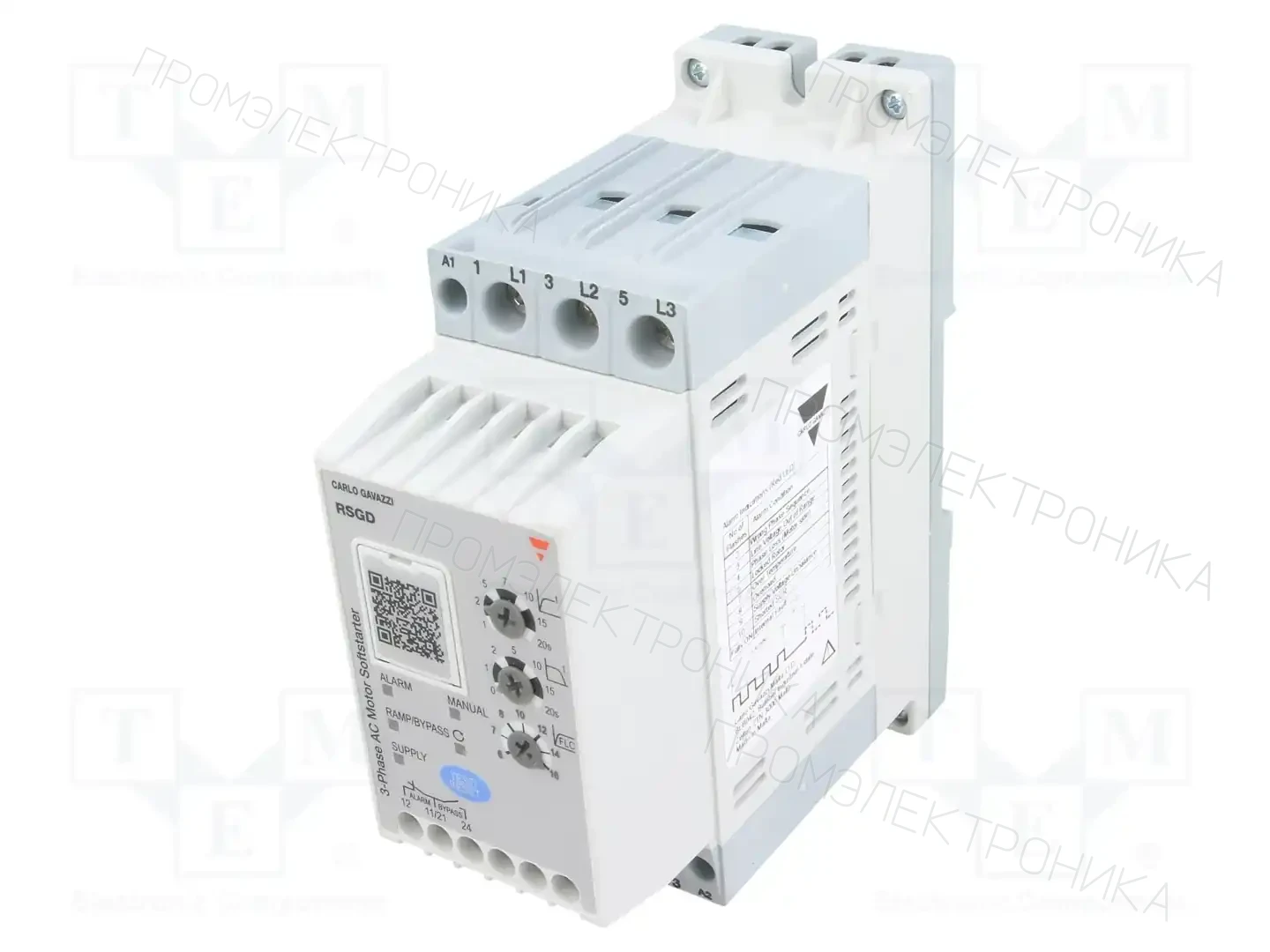 CARLO GAVAZZI RSGD4016E0VD200 — Устройства плавного пуска