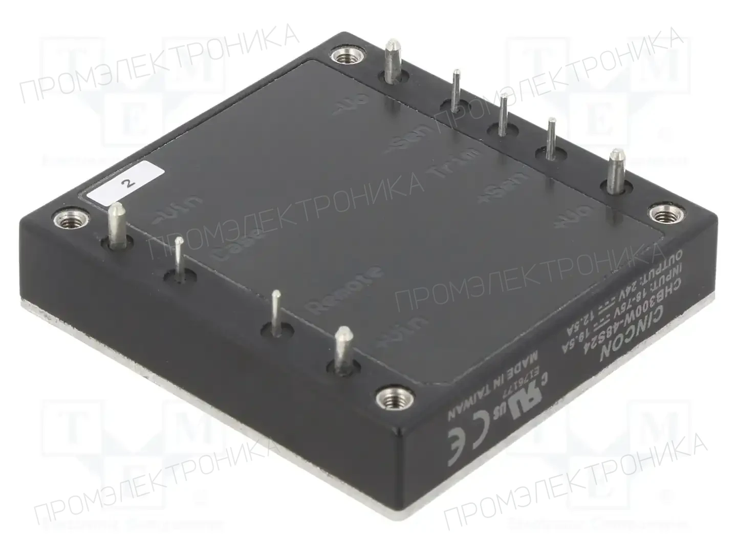 CINCON CHB300W-48S24 — Преобразователи DC/DC