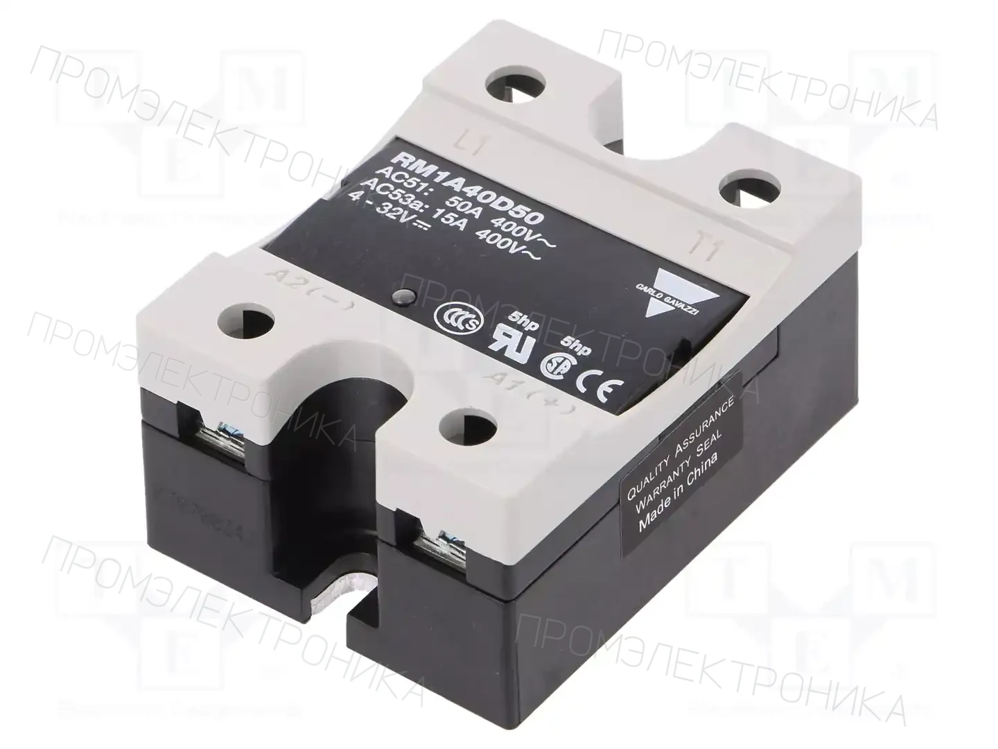 CARLO GAVAZZI RM1A40D50 — Реле SSR однофазные