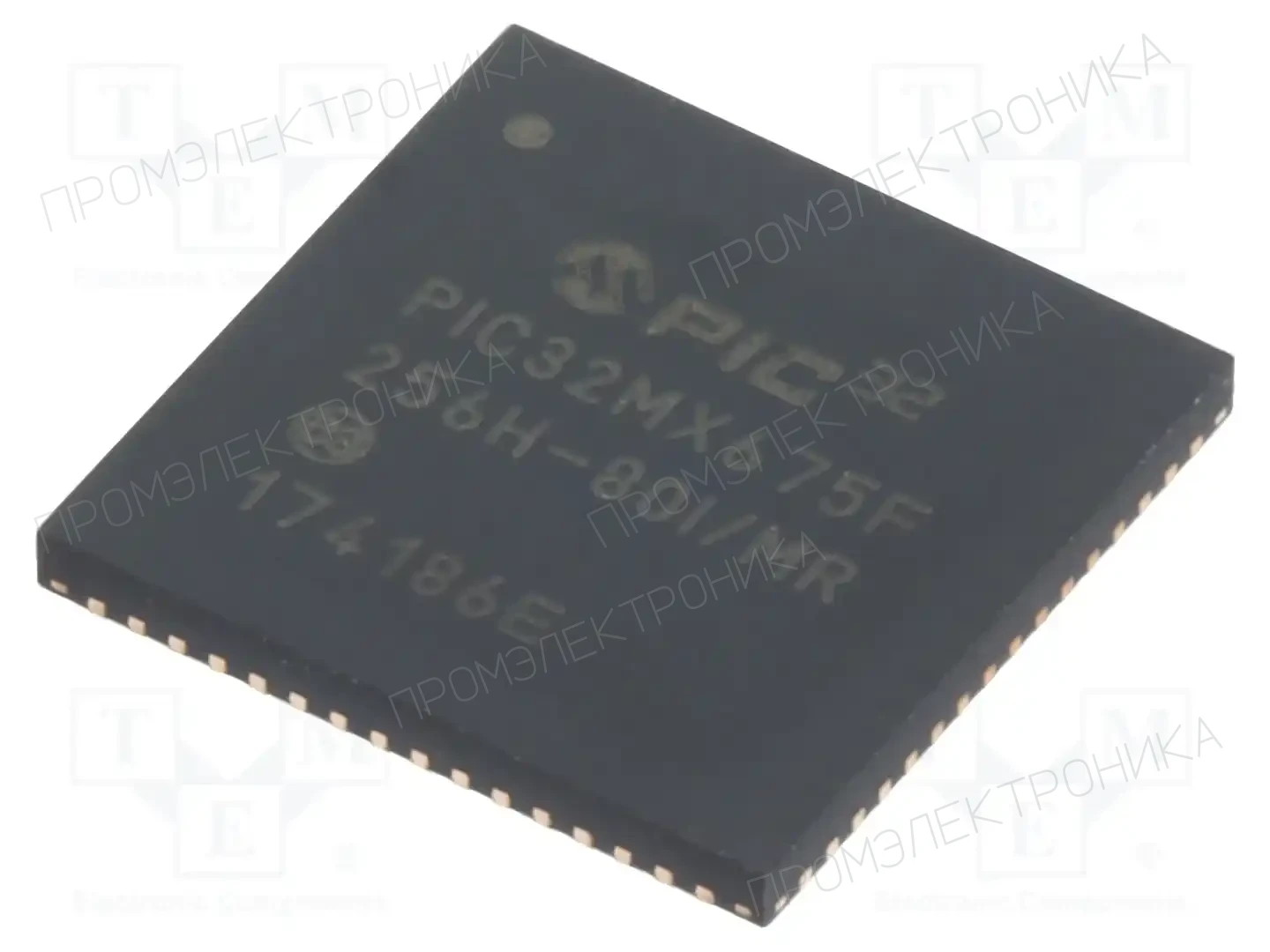 Microchip Technology PIC32MX675F256H-80I/MR — Линейка PIC32 32-bit