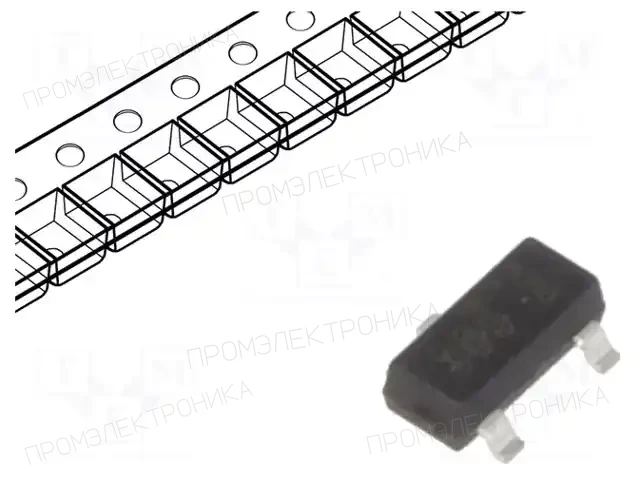 onsemi FDV305N — Транзисторы с каналом N SMD