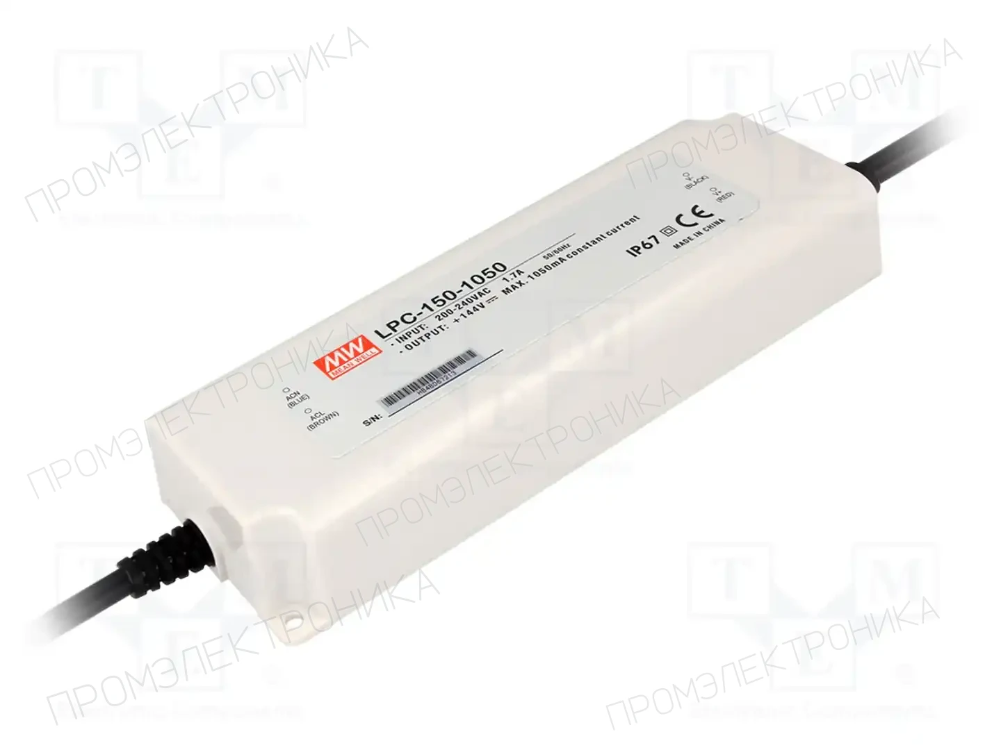 MEAN WELL LPC-150-1050 — Блоки питания для LED