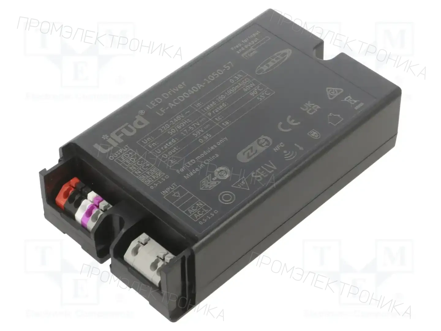 Lifud LF-ACD040A-1050-57 — Блоки питания для LED