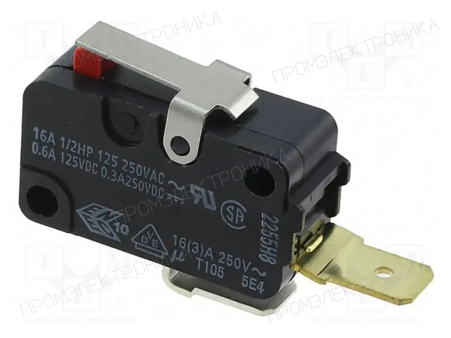 OMRON Electronic Components D3V-162M-3C5 — Микропереключатели SNAP ACTION