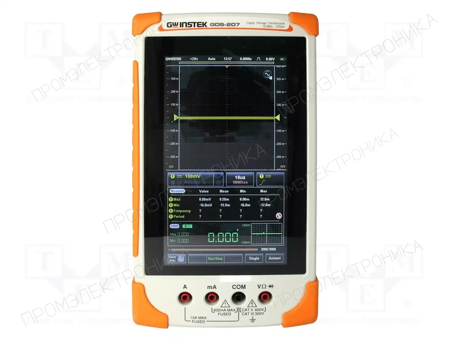 GW INSTEK GDS-207 — Осциллоскопы переносные, скопометры