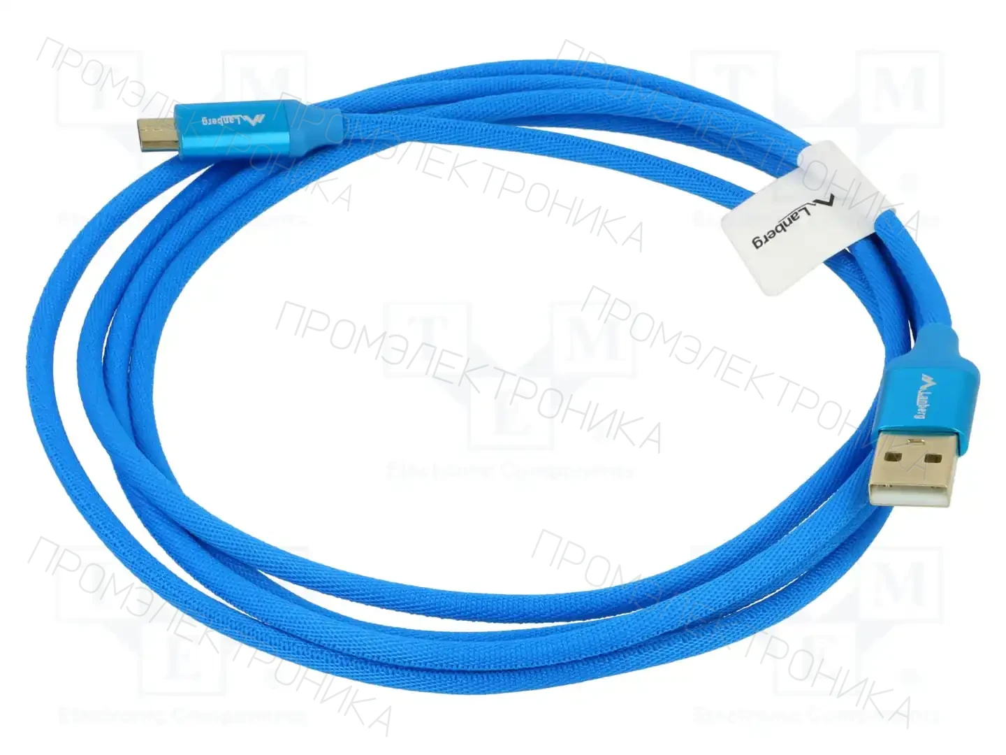 LANBERG CA-USBM-20CU-0018-BL — Кабели и адаптеры USB