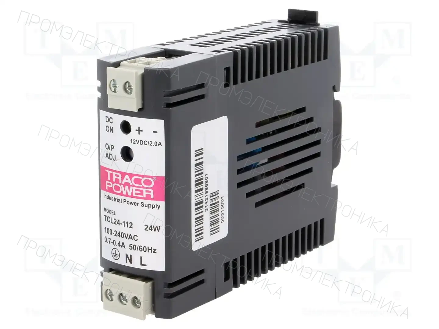 TRACO POWER TCL 024-112 — Блоки питания на DIN-рейку
