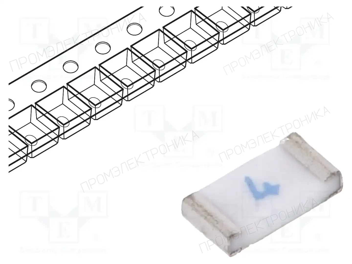 BEL FUSE 0685F4000-01 — Предохранители SMD 1206 быстродейств