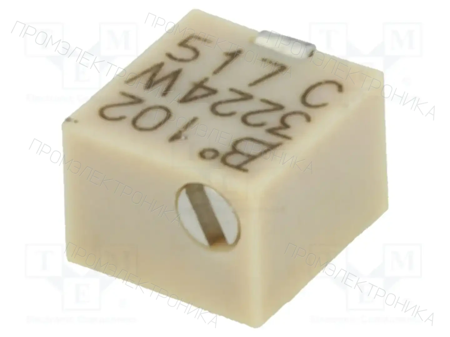 BOURNS 3224W-1-102E — Потенциометры SMD многооборотные