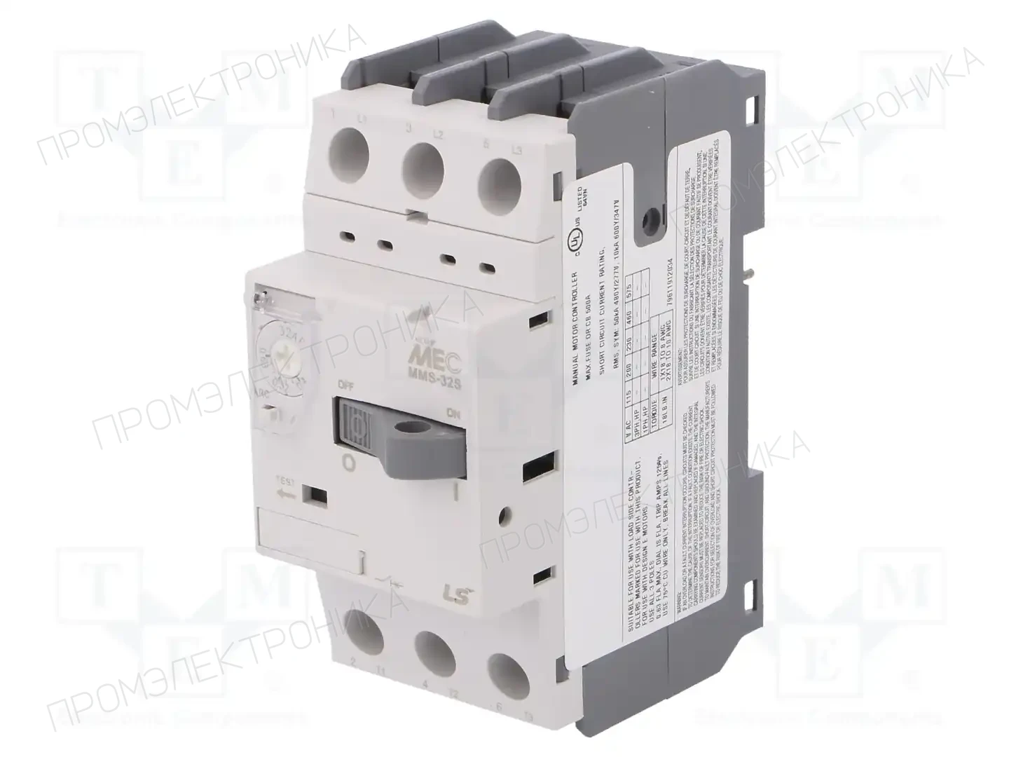 LS ELECTRIC MMS-32S 0,63A — Выключатели двигательные