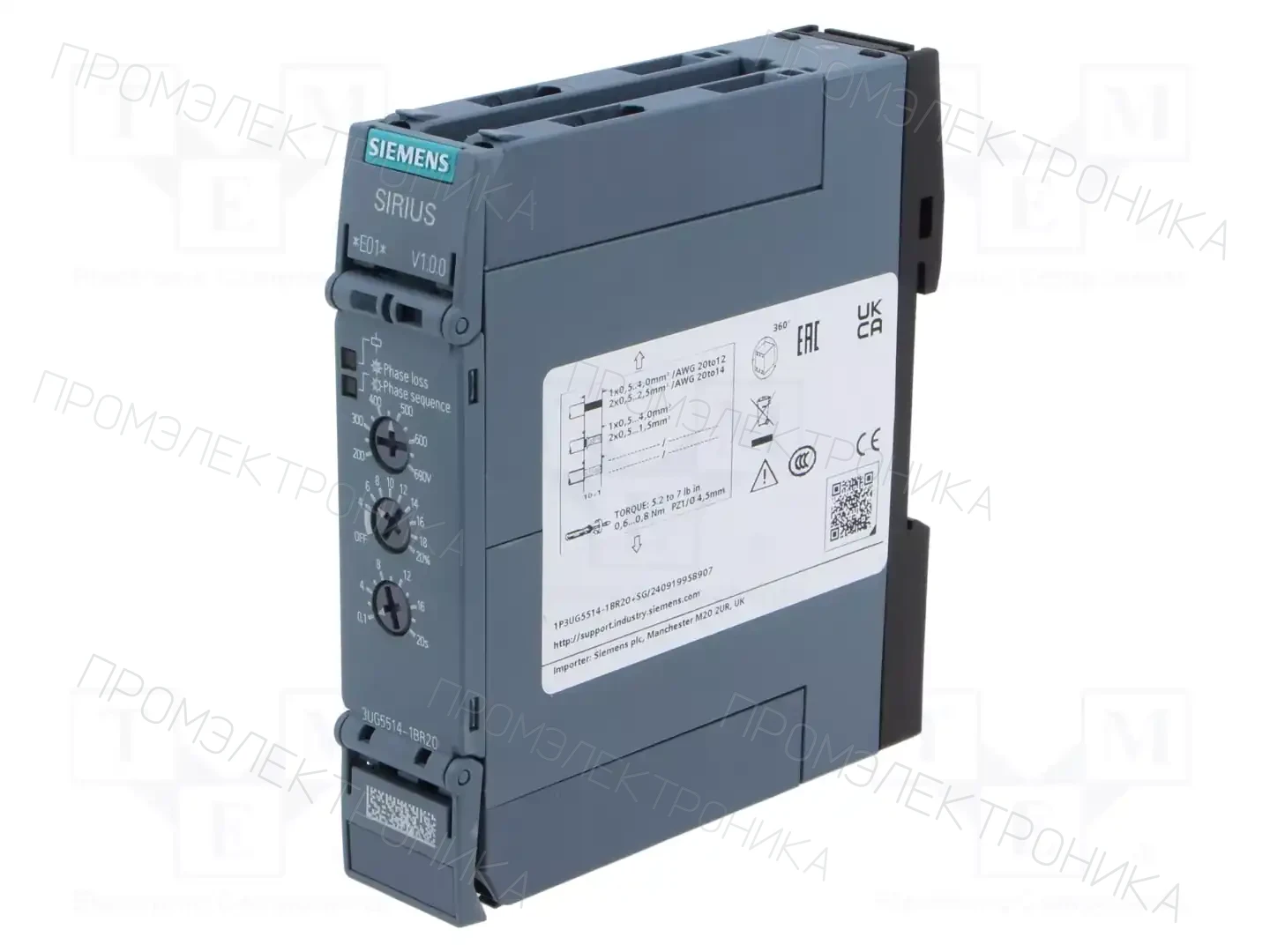 SIEMENS 3UG5514-1BR20 — Контрольные реле