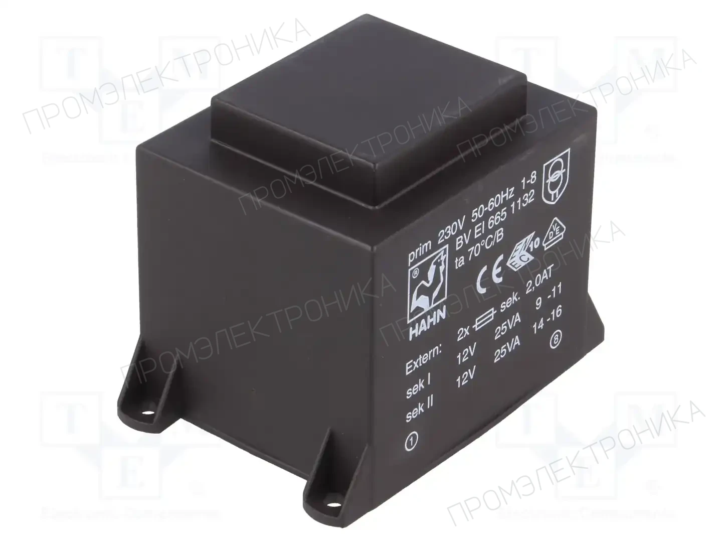 HAHN BV EI 665 1132 — Трансформаторы PCB