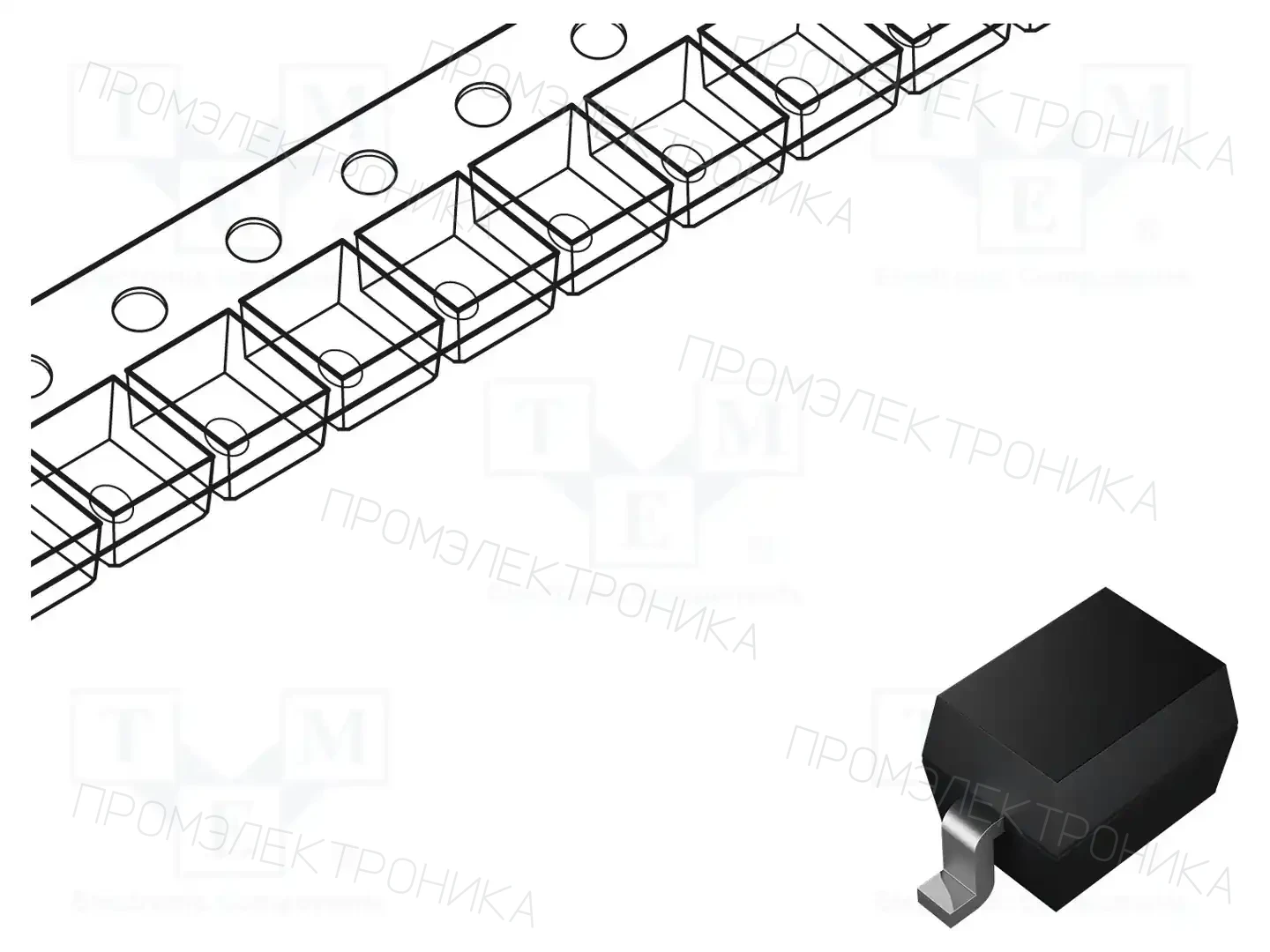 MICRO COMMERCIAL COMPONENTS SD103AWS-TP — Диоды Шотки SMD