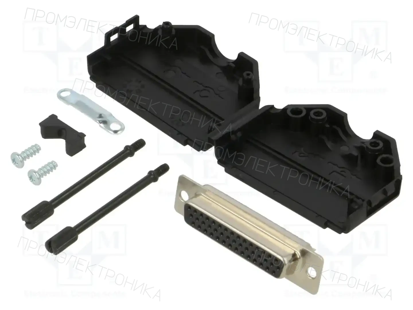 MH CONNECTORS MHDPPK25HD44FS-K — Штекеры и гнезда D-Sub
