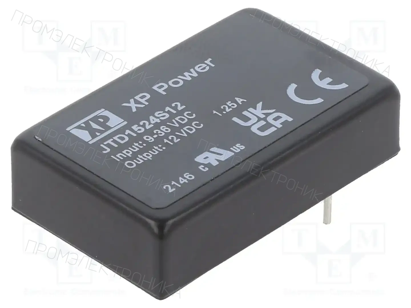 XP POWER JTD1524S12 — Преобразователи DC/DC