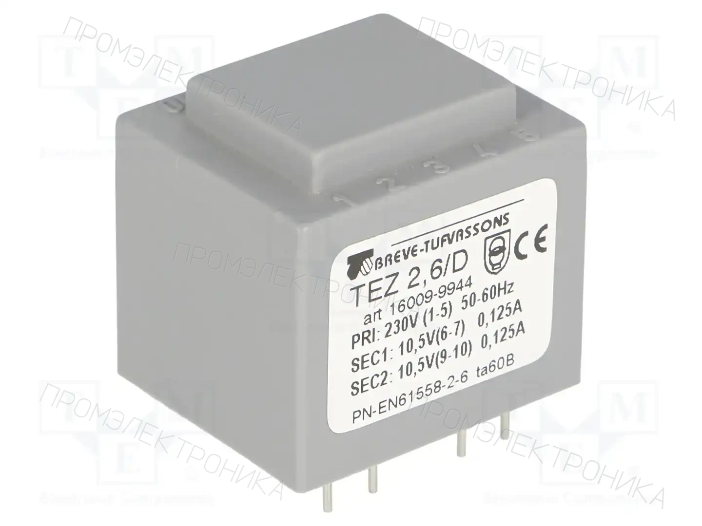 BREVE TUFVASSONS 16009-9944 — Трансформаторы PCB