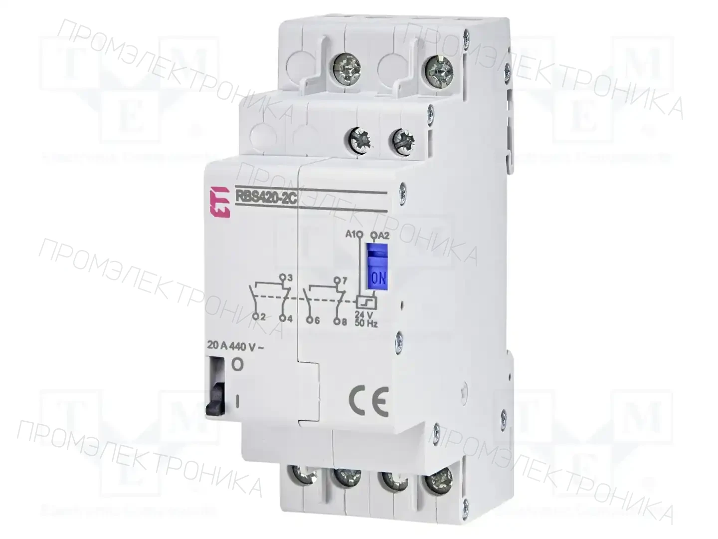 ETI POLAM RBS420-2C-24V AC — Контакторы - установочные модульные