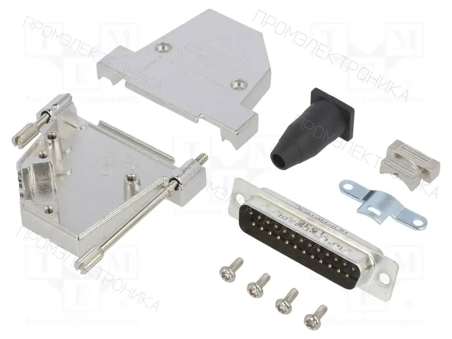 AMPHENOL COMMUNICATIONS SOLUTIONS L17DTSL25-RG-LJS-S+L717SDB25P — Комплектные штекеры D-Sub