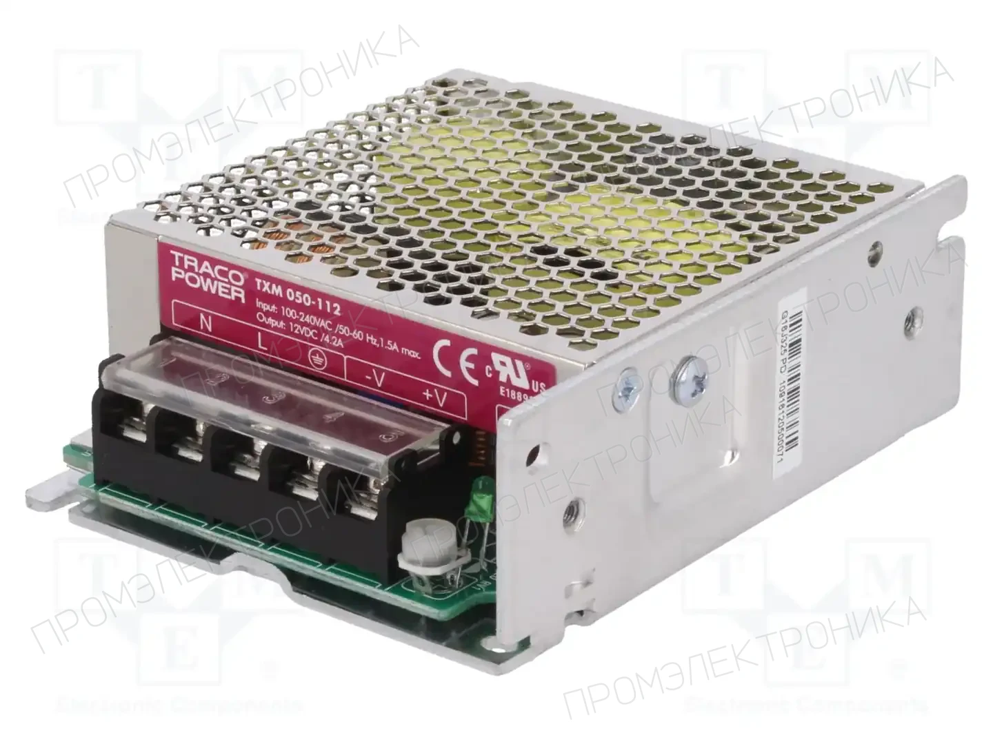 TRACO POWER TXM 050-112 — Блоки питания для встраивания