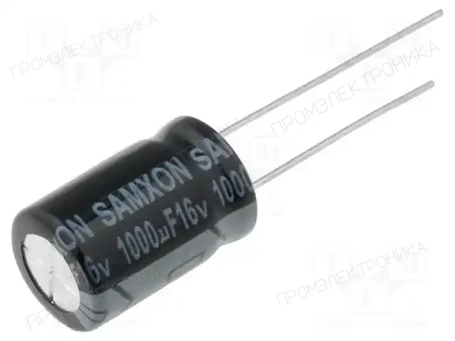SAMXON EKM108M1CG16RRSHP — Конденсаторы электролитические THT