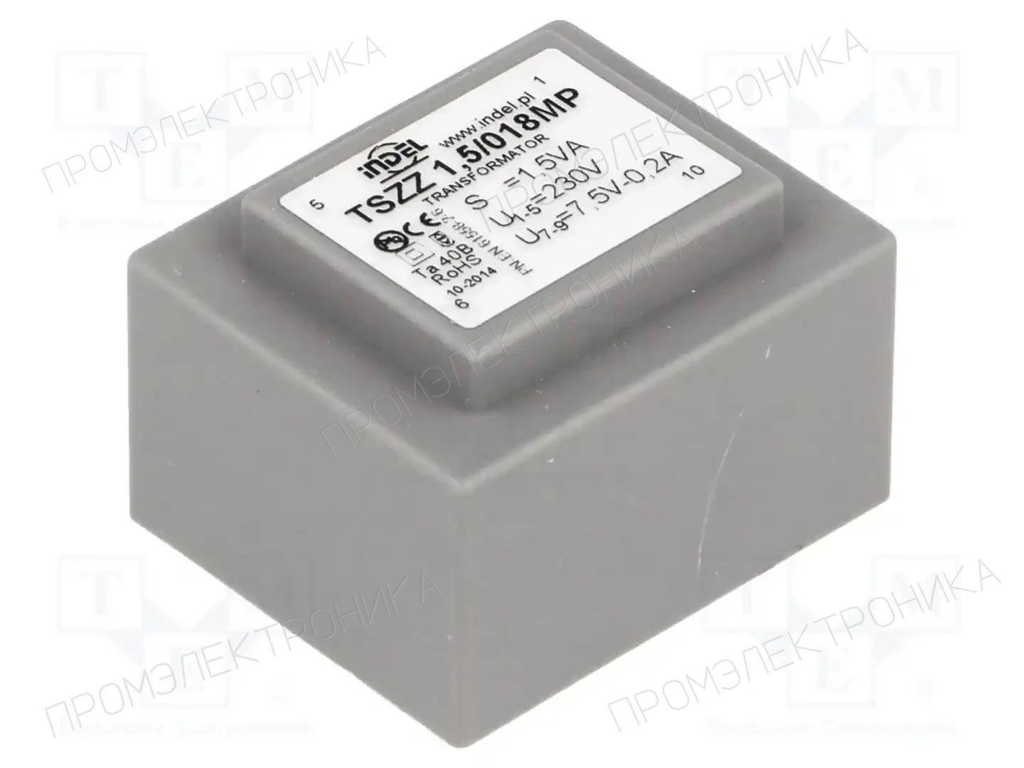 INDEL TSZZ1.5/018MP — Трансформаторы PCB
