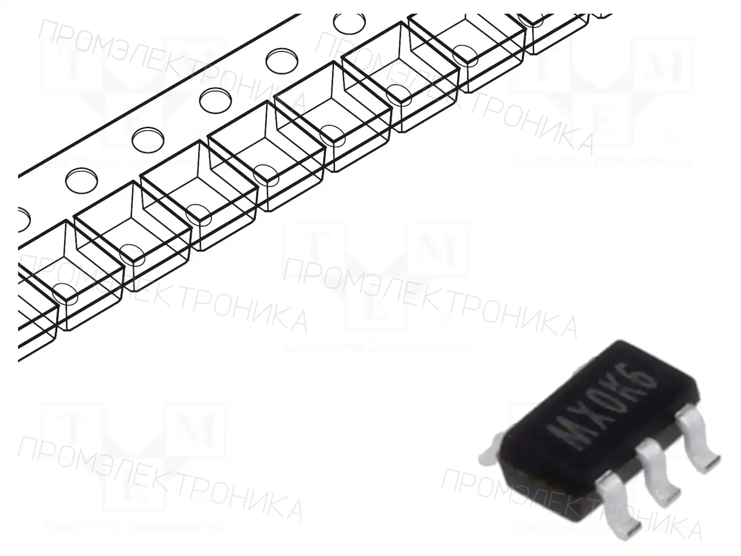 SG Micro Corp LM321ZN5G/TR — Операционные усилители SMD