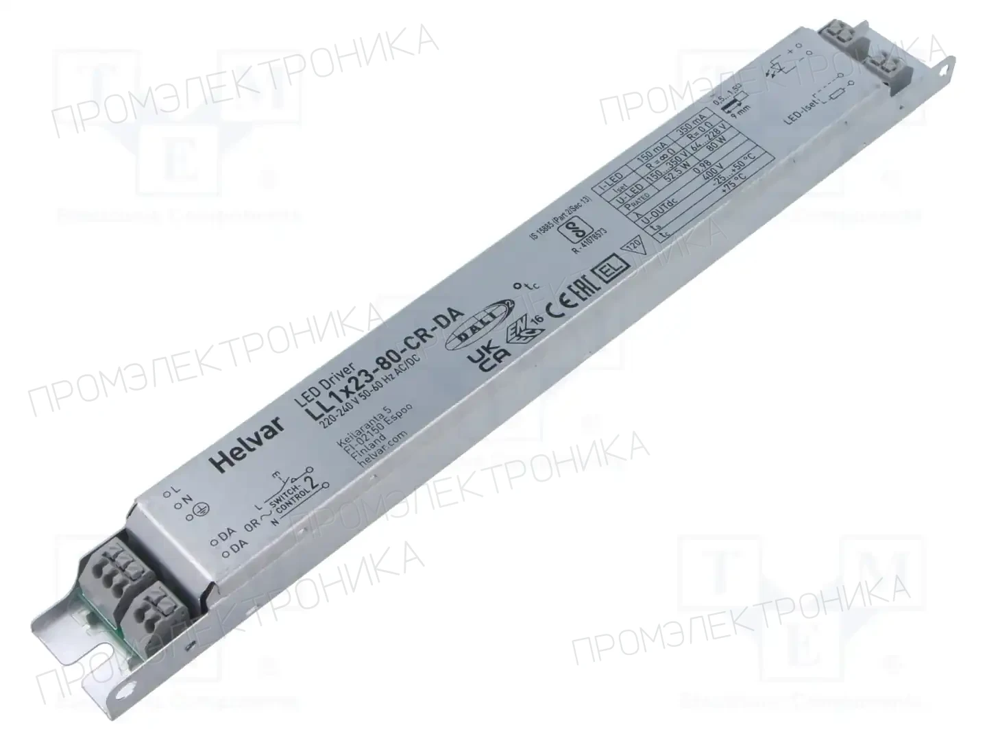 HELVAR LL 1X23-80-CR-DA — Блоки питания для LED