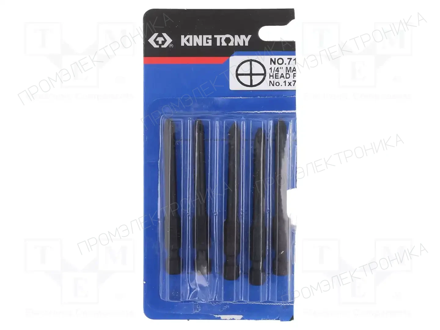 KING TONY 717001P — Наконечники для отверток