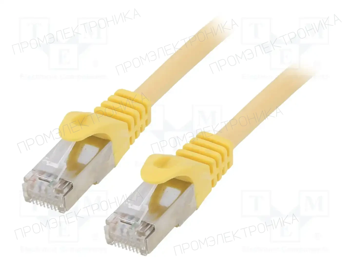 GEMBIRD PP6A-LSZHCU-Y-0.25M — Кабели и адаптеры RJ45