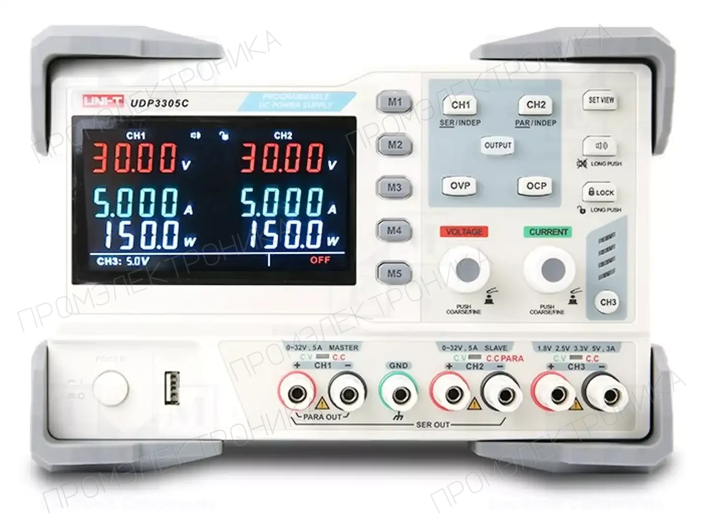 UNI-T UDP3303C — Блоки питания многоканальные