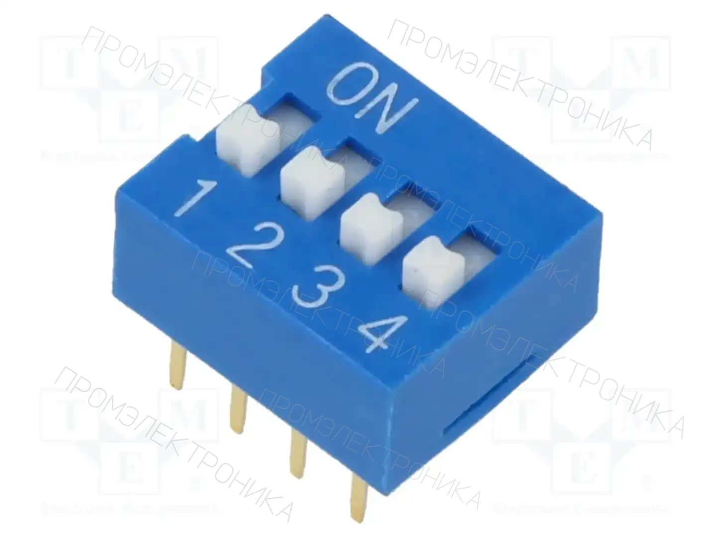 Same Sky® DS01C-254-L-04BE — Переключатели типа Dip-Switch