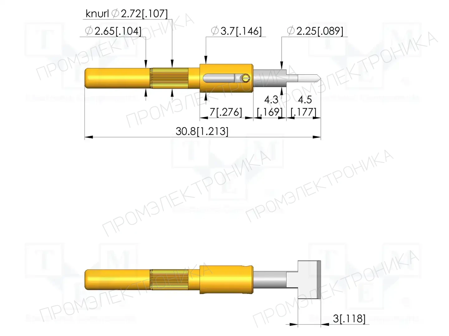 INGUN GKS-714 220 510 R 1507 — Измерительные щупы